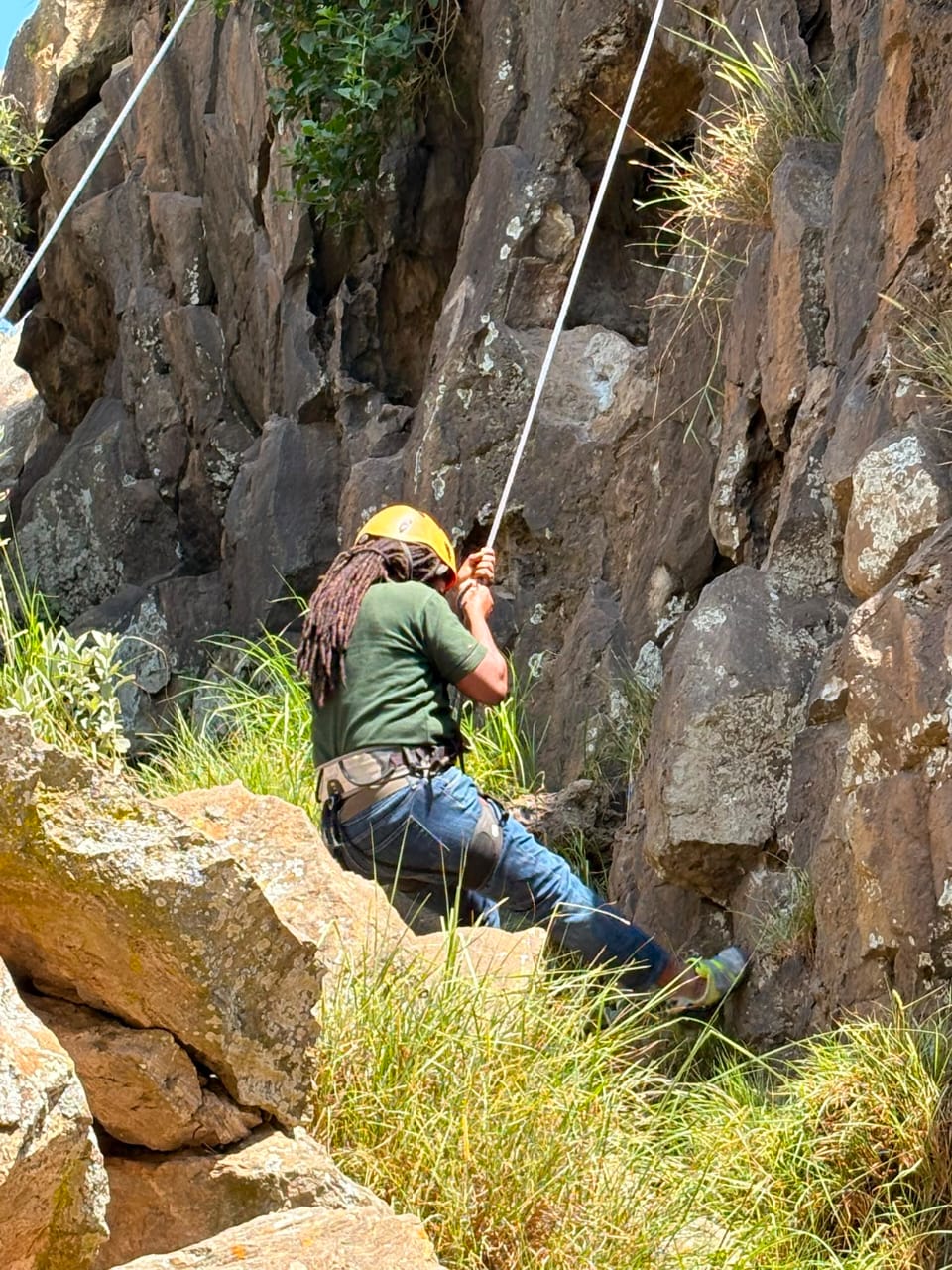 Moseville Expeditions guests in the field